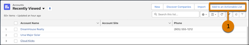 Actionable Segmentation