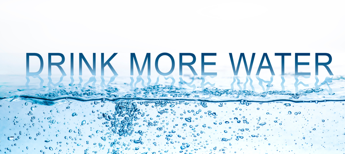 Water drinken